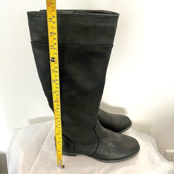 Bella Vita Rebecca Knee High Black Boots With Stretch Size 7 NWOB - Picture 10 of 11